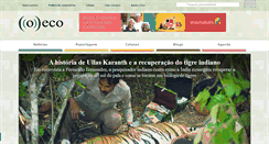 Desktop Screenshot of oeco.org.br
